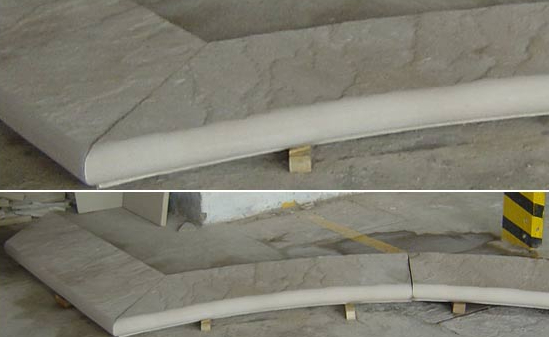 Beige Pool Copings