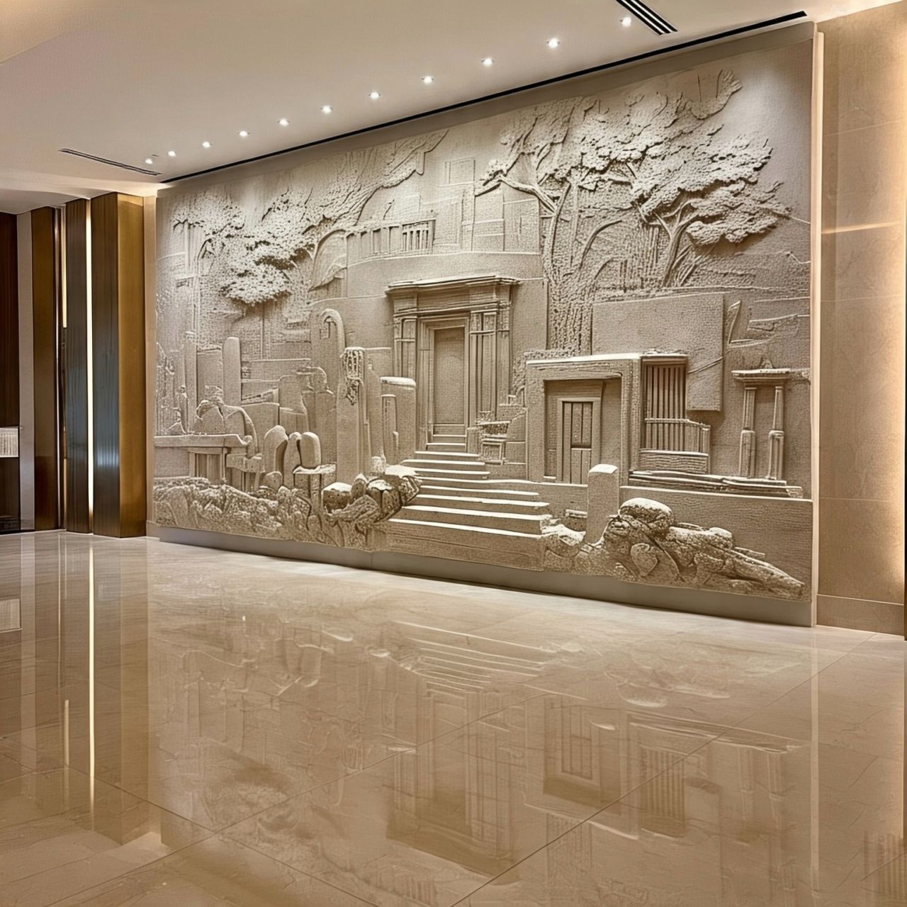 Desert Sand Stone Fluting