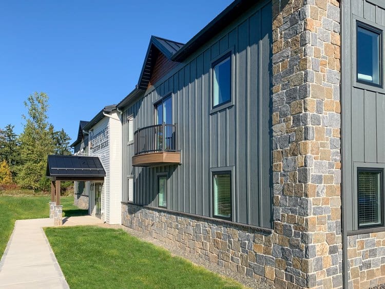 Gray Sandstone Wall