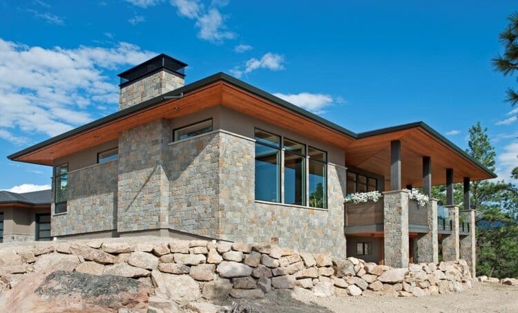 Gray Wall Cladding